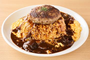 ハンバーグオム