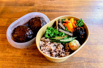 八丁味噌のW煮込みハンバーグ弁当
