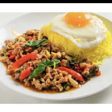 ガパオライス～ Gapao with Saffron Rice
