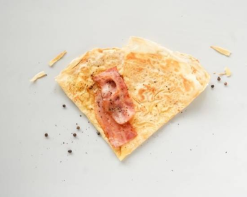 ベーコン黒コショウチーズ bacon ＆black pepper cheese crepe