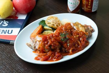 チキントマトステーキ chicken tomato steak