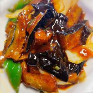 茄子の四川風炒め