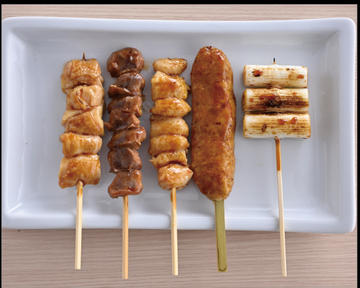 串焼5種盛り合せ