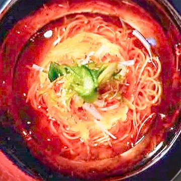 ピリ辛ネギ冷麺