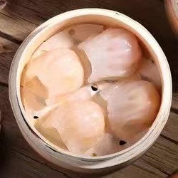 エビ入り蒸し餃子