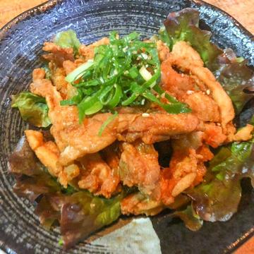 せせりの唐揚げ～特製ネギソース添え～