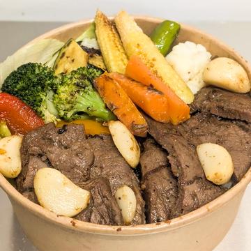 ゴロゴロにんにくのスタミナ弁当