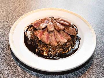Wステーキカレー