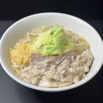 野菜たっぷり背脂中華そば
