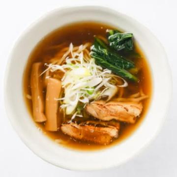 煮干し夜鳴きラーメン醤油大盛