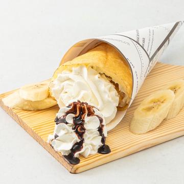 チョコバナナクレープ