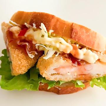 ミルクハースサンド エビカツ
