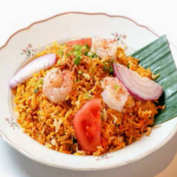 エビビリヤニ Prawn Biryani