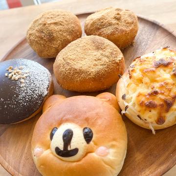 おまかせパン3個・きなこもちもちパン3個セット