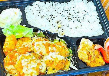海老マヨチリソース炒め弁当