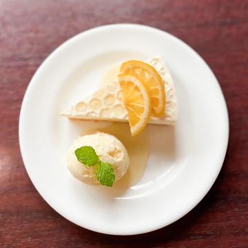 レモンレアチーズケーキ
