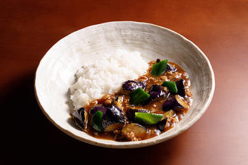 麻婆茄子丼
