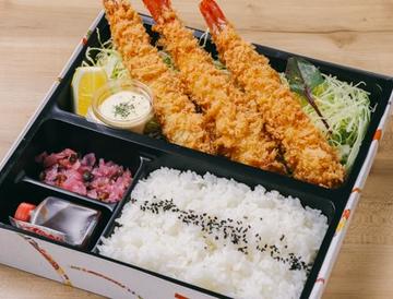 大エビフライ弁当