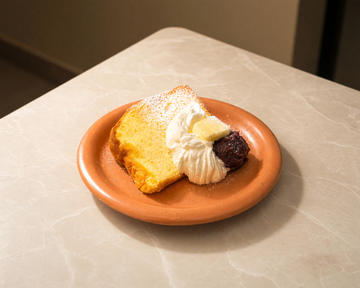 あんバターシフォンケーキ