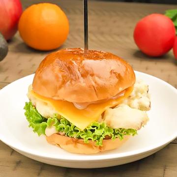 フィッシュバーガー(ポテト+ドリンク付)