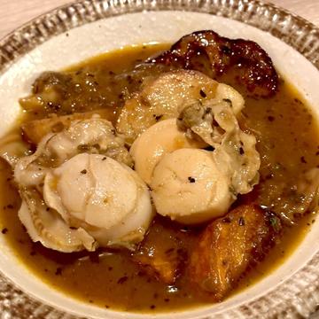 ホタテのスープカレー