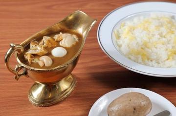 ホタテカレー