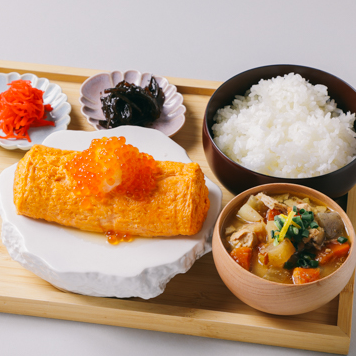 幻のいくら出汁巻き定食