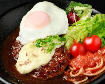 全のせシャリアピンソースハンバーグ