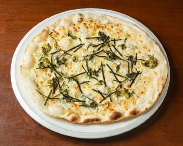 シラスと高菜の和風ピッツァ