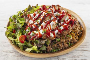 (お肉増量)tacosシラチャーチキンオーバーライス
