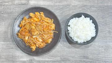 豚キムチ定食