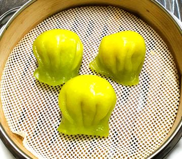翡翠海老蒸し餃子