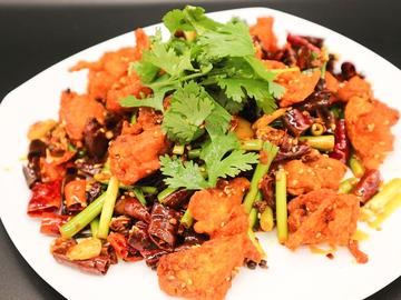 【四川辣子鶏】唐辛子鶏唐揚げ