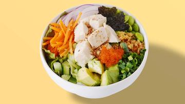 【ヘルシー!】チキンポキ(Chicken & Goma Sauce)