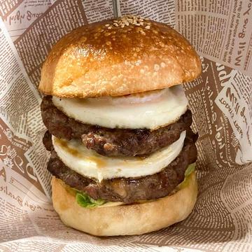ダブルエッグバーガー