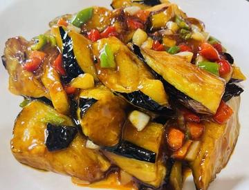 ナスの四川風炒め(香茄子)