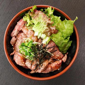 カルビ丼(上)