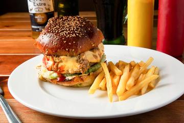 チリビーンズチーズバーガーセット