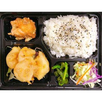 エビのマヨネーズ弁当(富球便当)