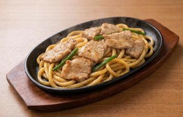 特製ぶた焼きうどん