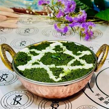 サグチキンカレーセット Saag Chicken Curry set