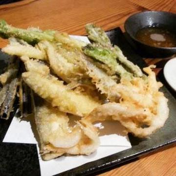 季節の天ぷら盛り合わせ