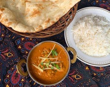 選べる1種類カレーセット(ナンorライス)Single curry set