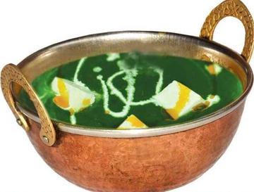 パニールとほうれん草のカレー Paneer Spinach Curry