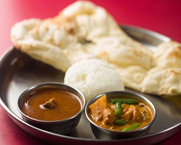 #2 2カレーセット 2Curry + Nan or Rice