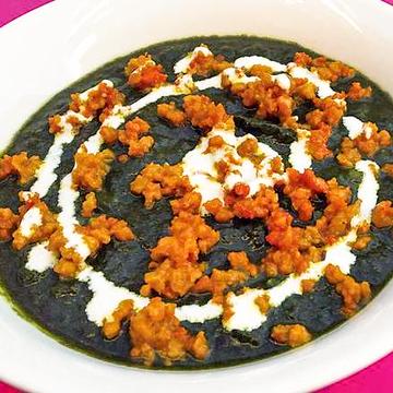 ほうれん草キーマカレー Sag Keema