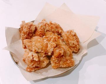 糸島海鮮出汁唐揚げと焼きおにぎりセット