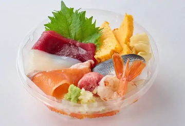 カップ(直径15センチ)海鮮丼