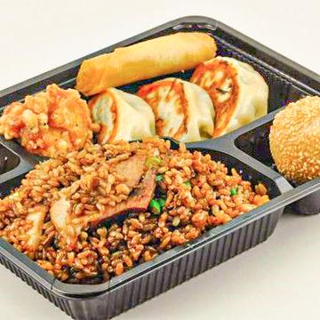 角煮炒飯弁当