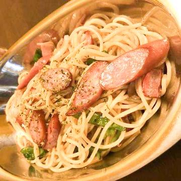 塩、スパゲティ